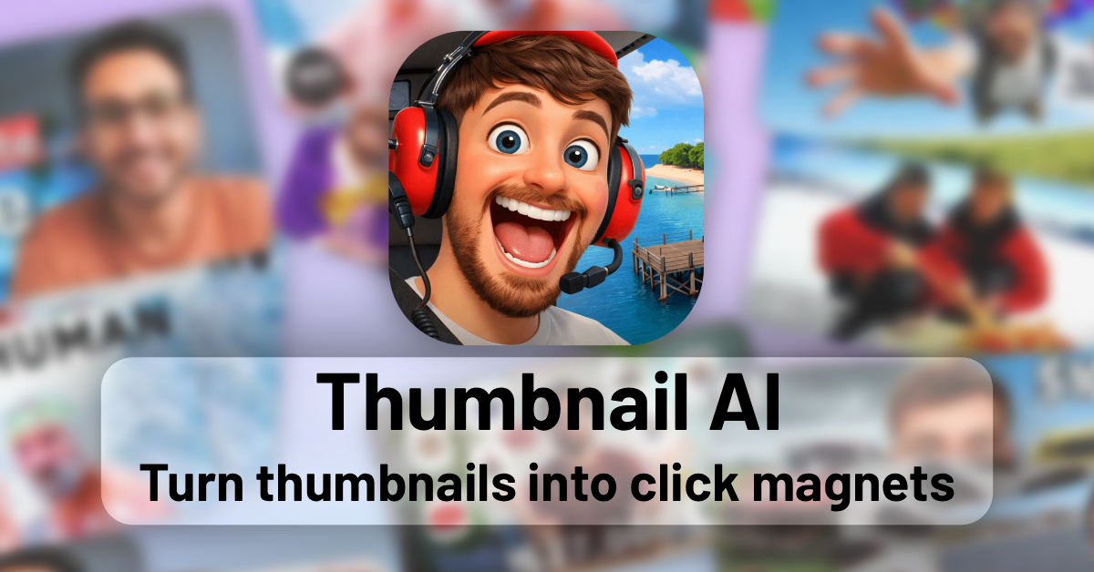 ThumbnailAI website preview