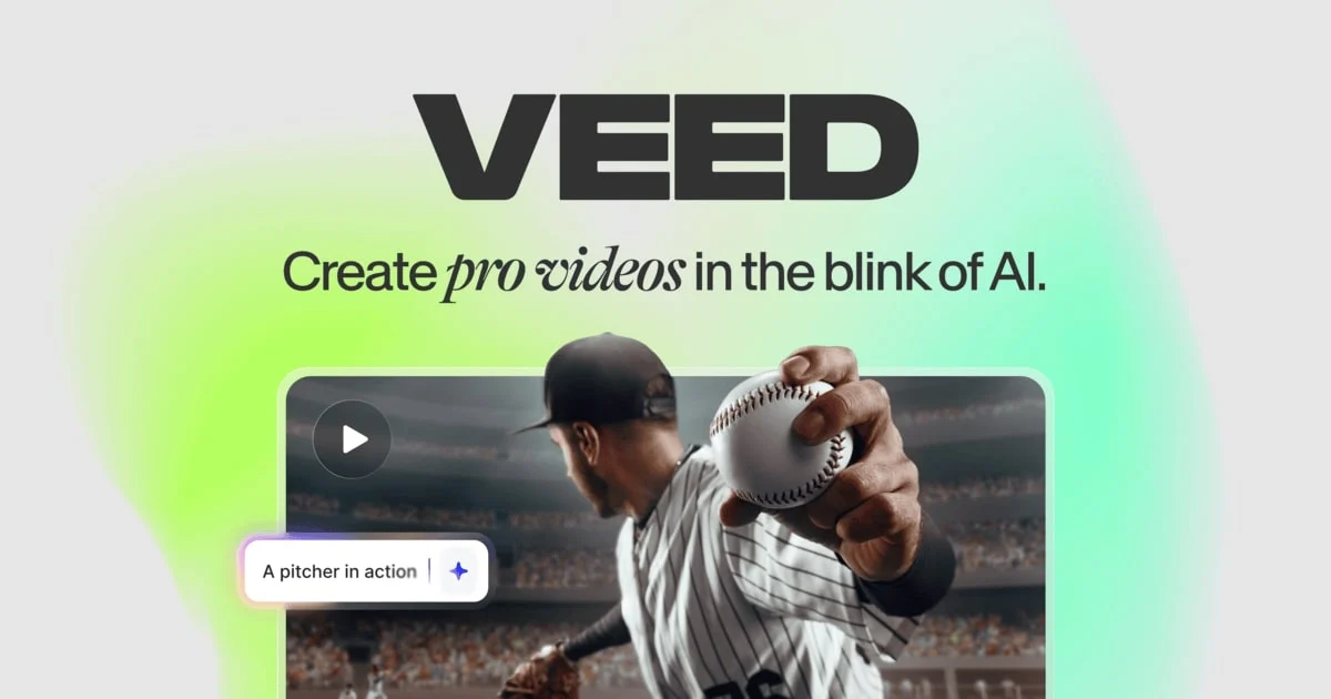 VEED.IO website preview